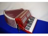 Stephanelli 72 bass red accordion
